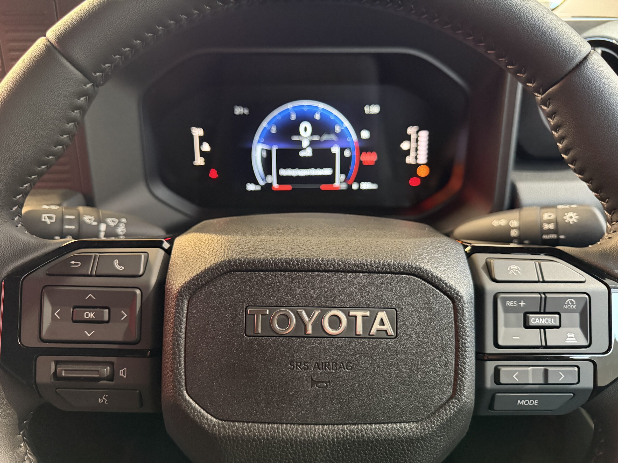 2026 Toyota Land Cruiser FJ — Cluster
