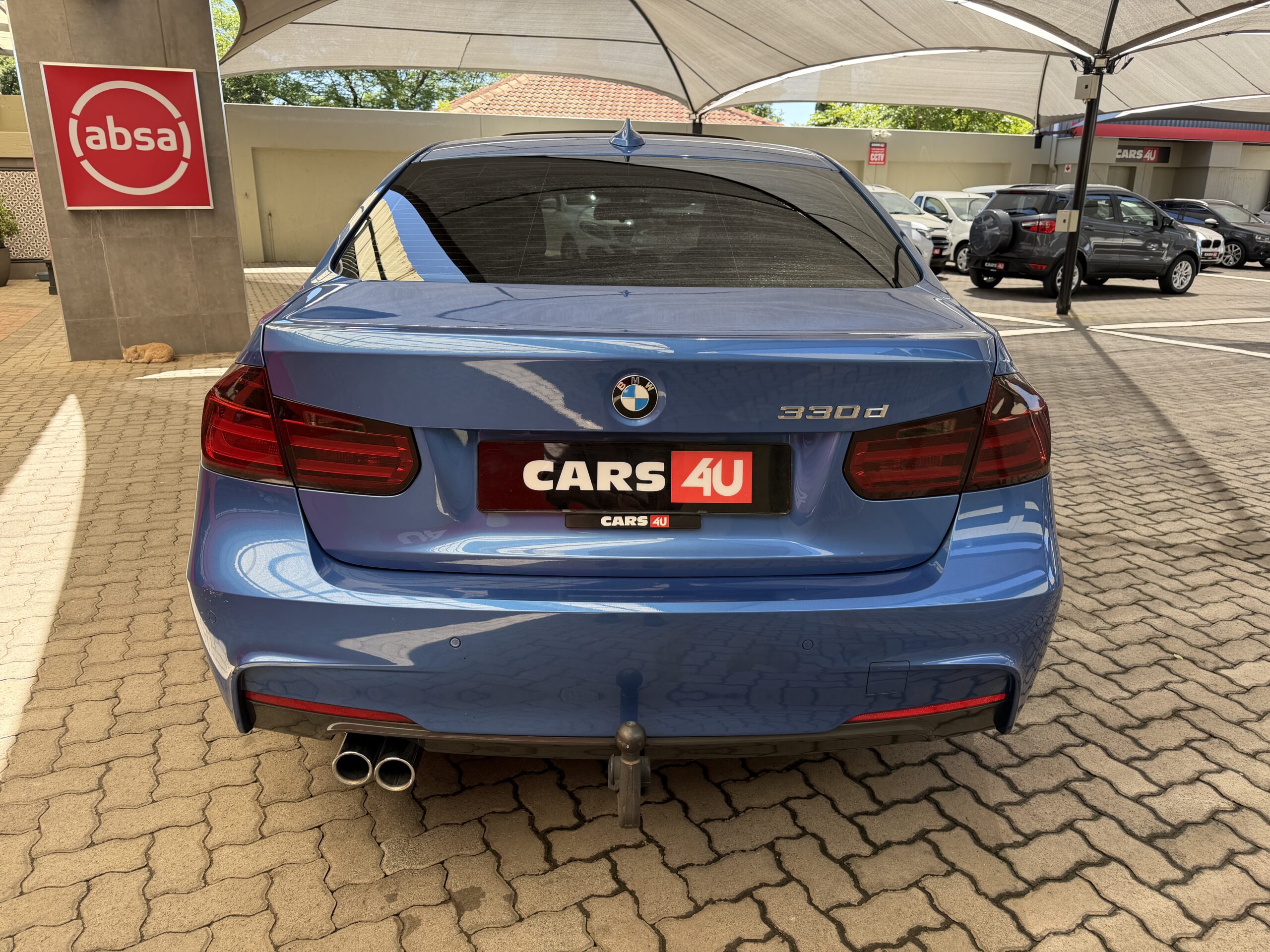 2014 BMW 3 Series 330d — Rear ¾